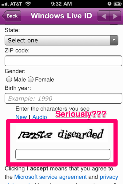 captcha fail